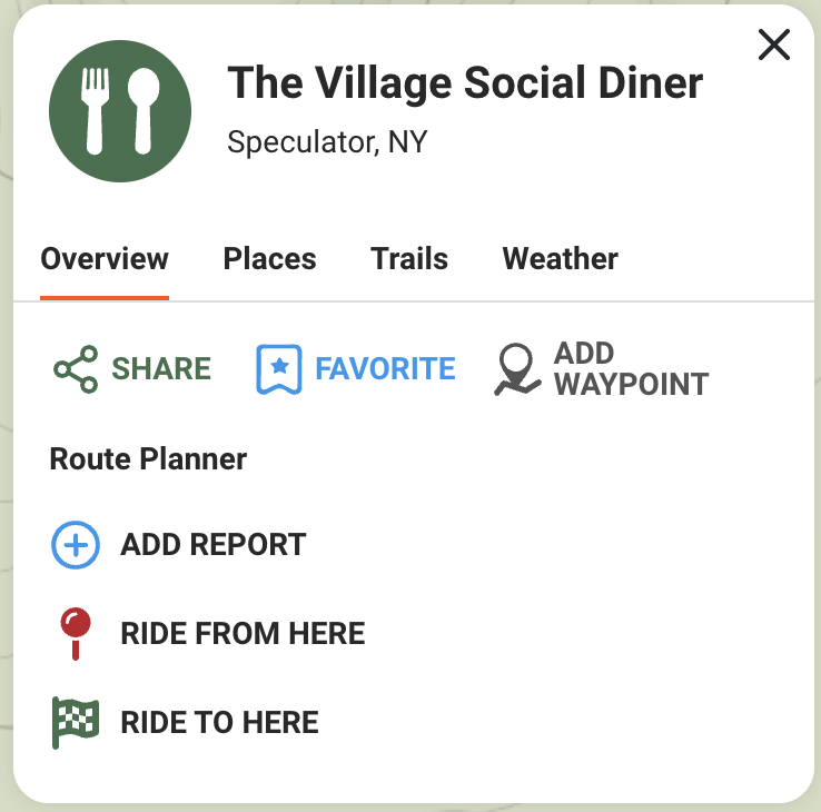 Village Social Diner Waypoint